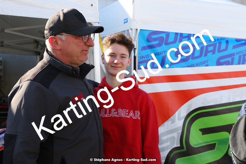 Ines POLI — 05 & 06/03/2022 : 1ère manche du Championnat du Sud 2022 à Alès (photos Stéphane Agnus) 2022 — karting
