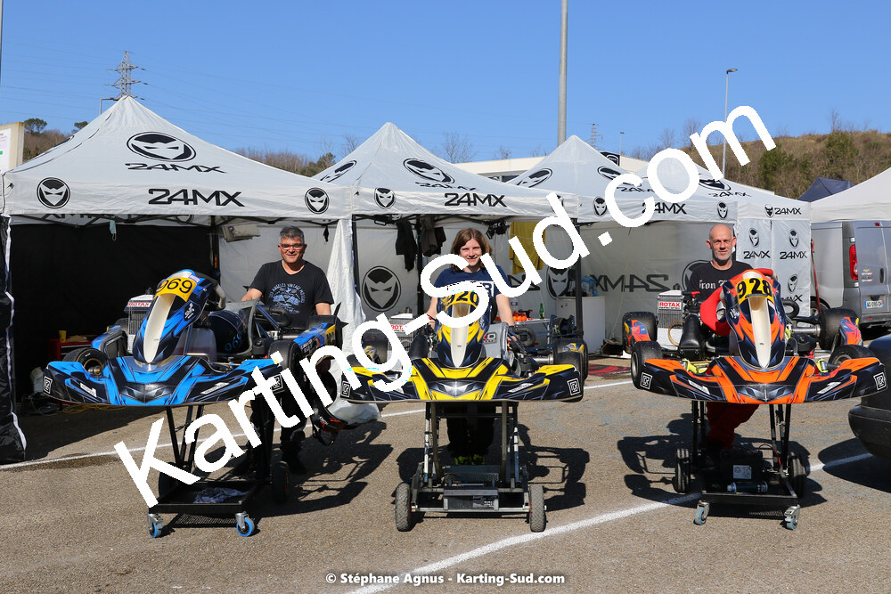 05 & 06/03/2022 : 1ère manche du Championnat du Sud 2022 à Alès (photos Stéphane Agnus) 2022 — karting