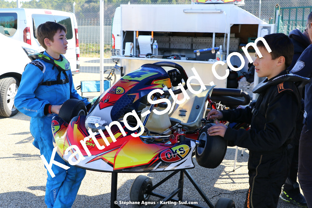 05 & 06/03/2022 : 1ère manche du Championnat du Sud 2022 à Alès (photos Stéphane Agnus) 2022 — karting