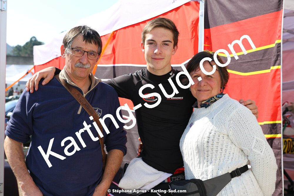 Enzo LACREUSE — 05 & 06/03/2022 : 1ère manche du Championnat du Sud 2022 à Alès (photos Stéphane Agnus) 2022 — karting