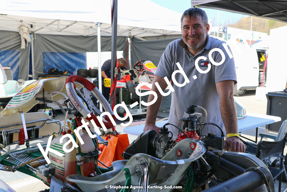 Lionel BEYRIA — 05 & 06/03/2022 : 1ère manche du Championnat du Sud 2022 à Alès (photos Stéphane Agnus) 2022 — karting