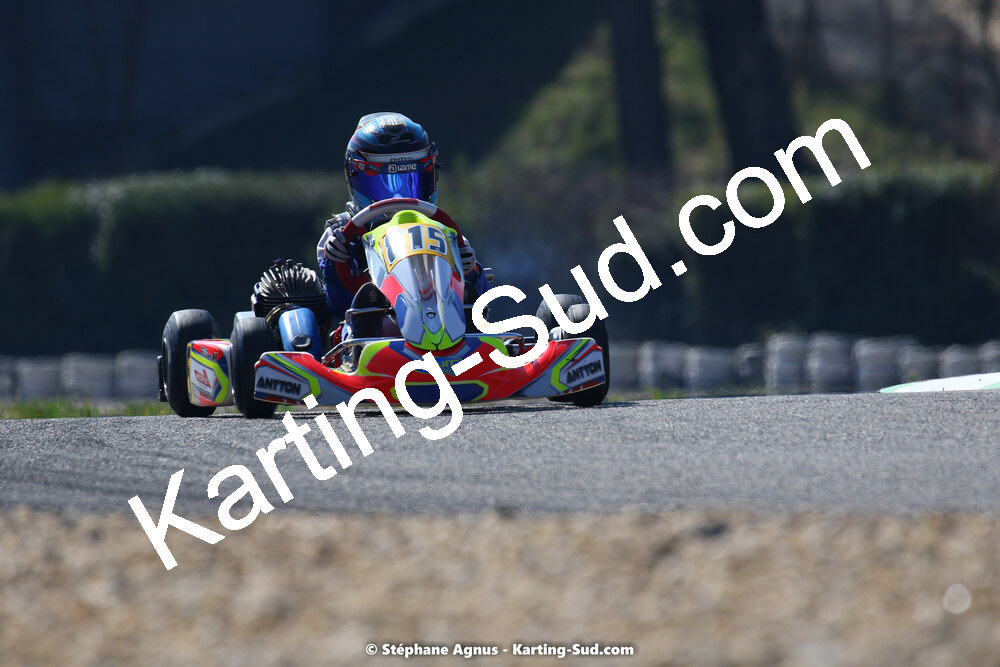 05 & 06/03/2022 : 1ère manche du Championnat du Sud 2022 à Alès (photos Stéphane Agnus) 2022 — karting