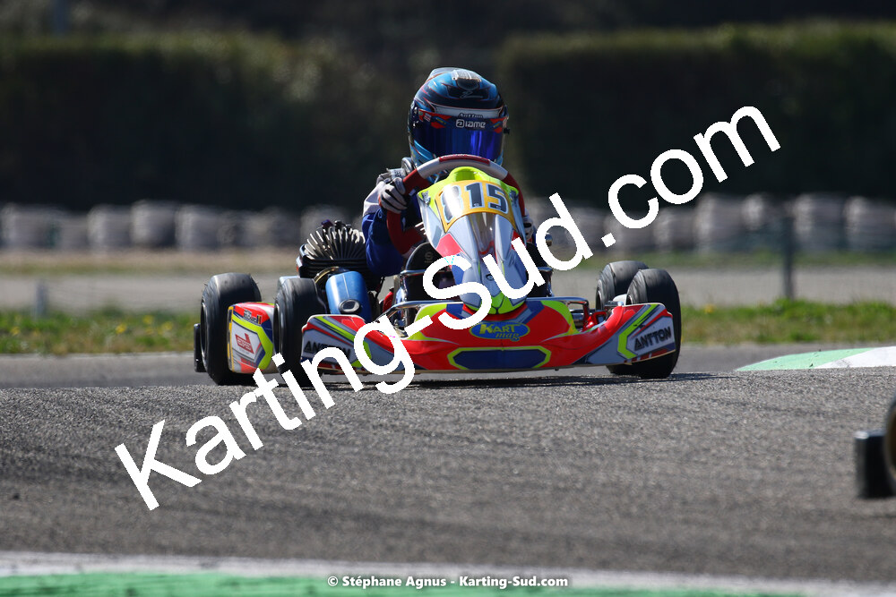 05 & 06/03/2022 : 1ère manche du Championnat du Sud 2022 à Alès (photos Stéphane Agnus) 2022 — karting