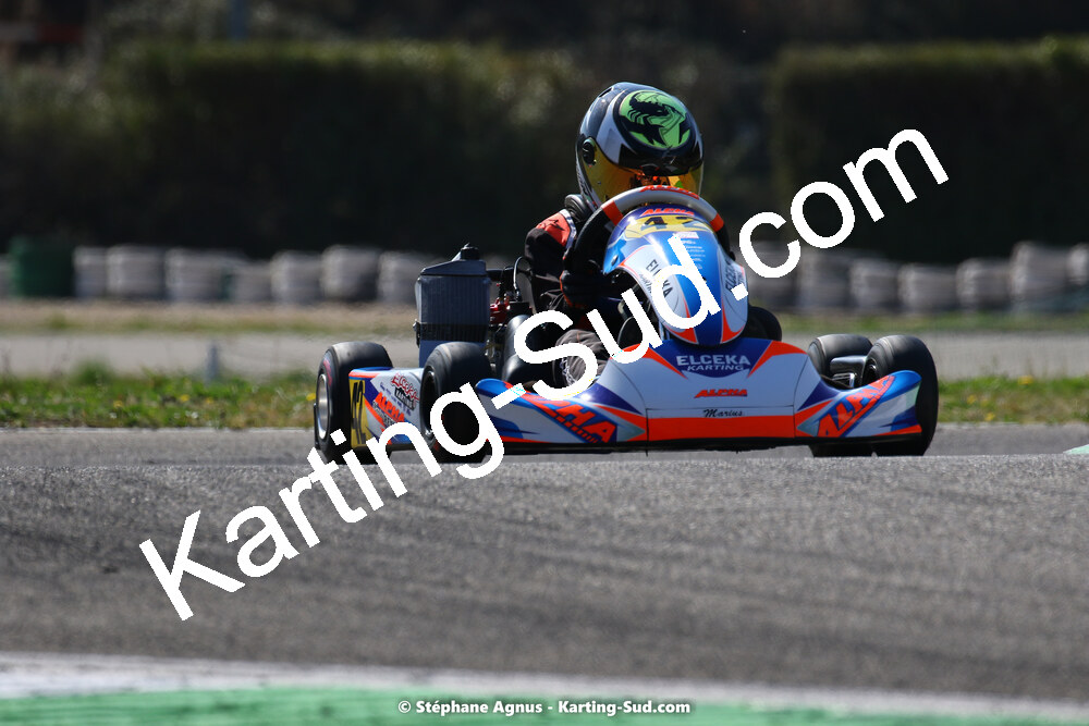 05 & 06/03/2022 : 1ère manche du Championnat du Sud 2022 à Alès (photos Stéphane Agnus) 2022 — karting