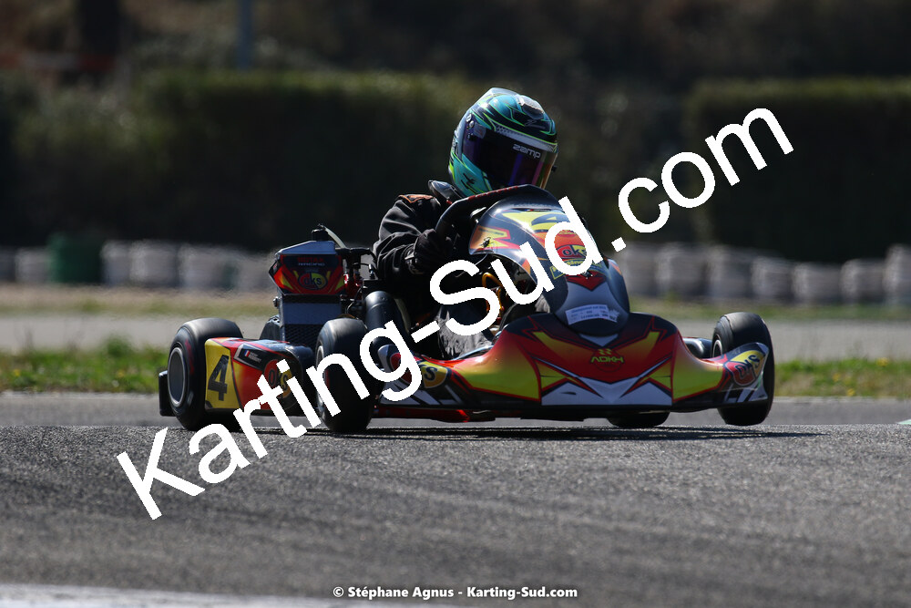 05 & 06/03/2022 : 1ère manche du Championnat du Sud 2022 à Alès (photos Stéphane Agnus) 2022 — karting