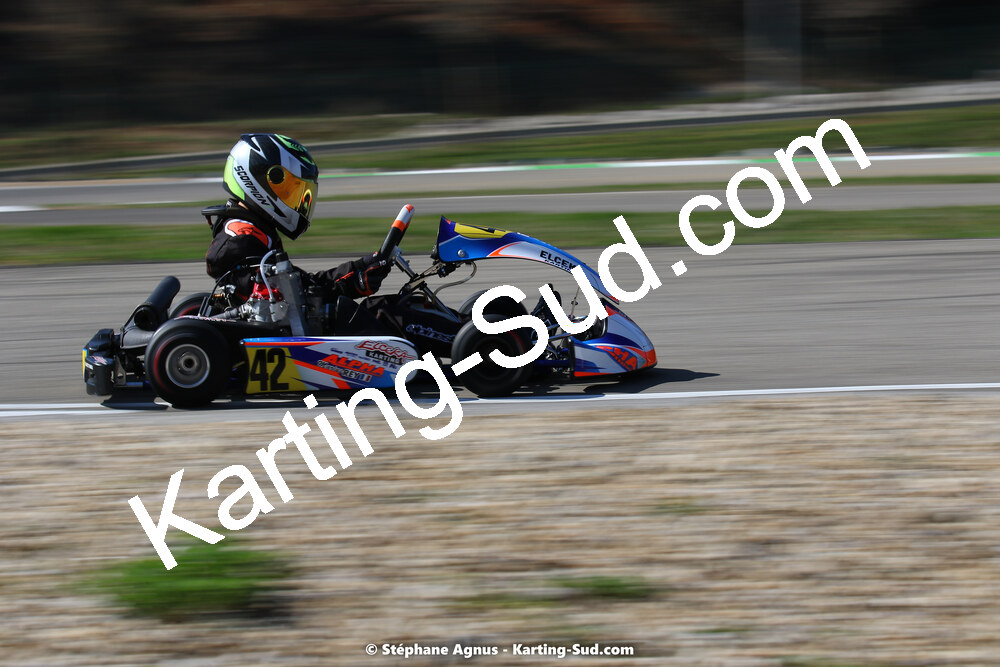 05 & 06/03/2022 : 1ère manche du Championnat du Sud 2022 à Alès (photos Stéphane Agnus) 2022 — karting