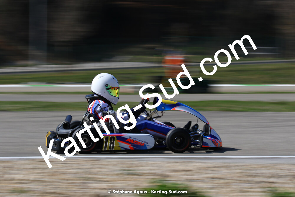 05 & 06/03/2022 : 1ère manche du Championnat du Sud 2022 à Alès (photos Stéphane Agnus) 2022 — karting
