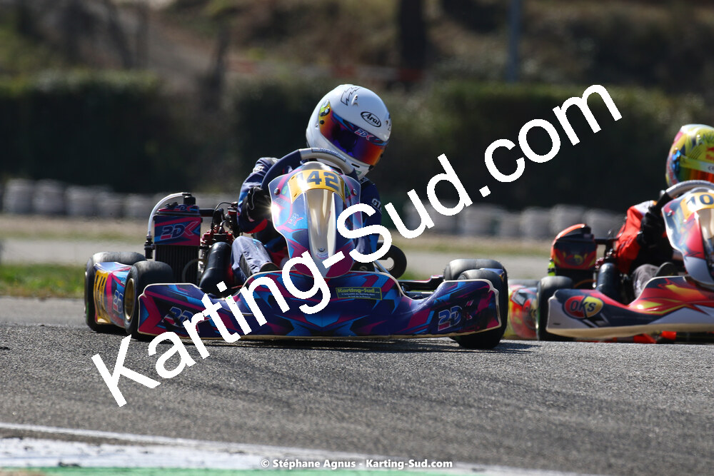 05 & 06/03/2022 : 1ère manche du Championnat du Sud 2022 à Alès (photos Stéphane Agnus) 2022 — karting