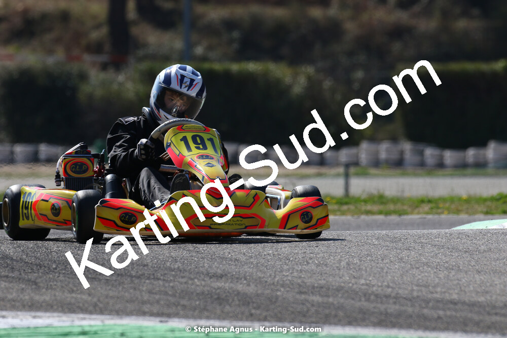 05 & 06/03/2022 : 1ère manche du Championnat du Sud 2022 à Alès (photos Stéphane Agnus) 2022 — karting