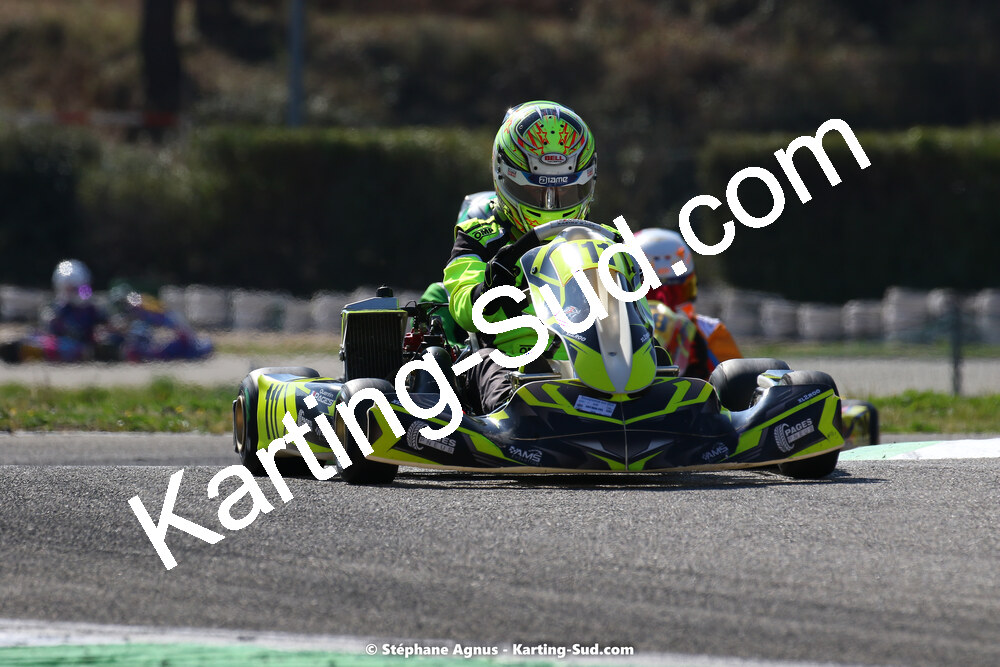 05 & 06/03/2022 : 1ère manche du Championnat du Sud 2022 à Alès (photos Stéphane Agnus) 2022 — karting