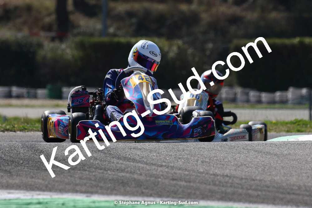 05 & 06/03/2022 : 1ère manche du Championnat du Sud 2022 à Alès (photos Stéphane Agnus) 2022 — karting
