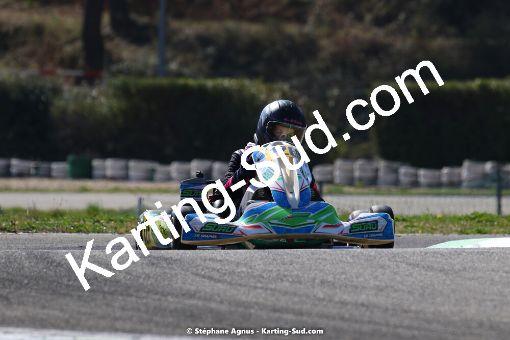 05 & 06/03/2022 : 1ère manche du Championnat du Sud 2022 à Alès (photos Stéphane Agnus) 2022 — karting