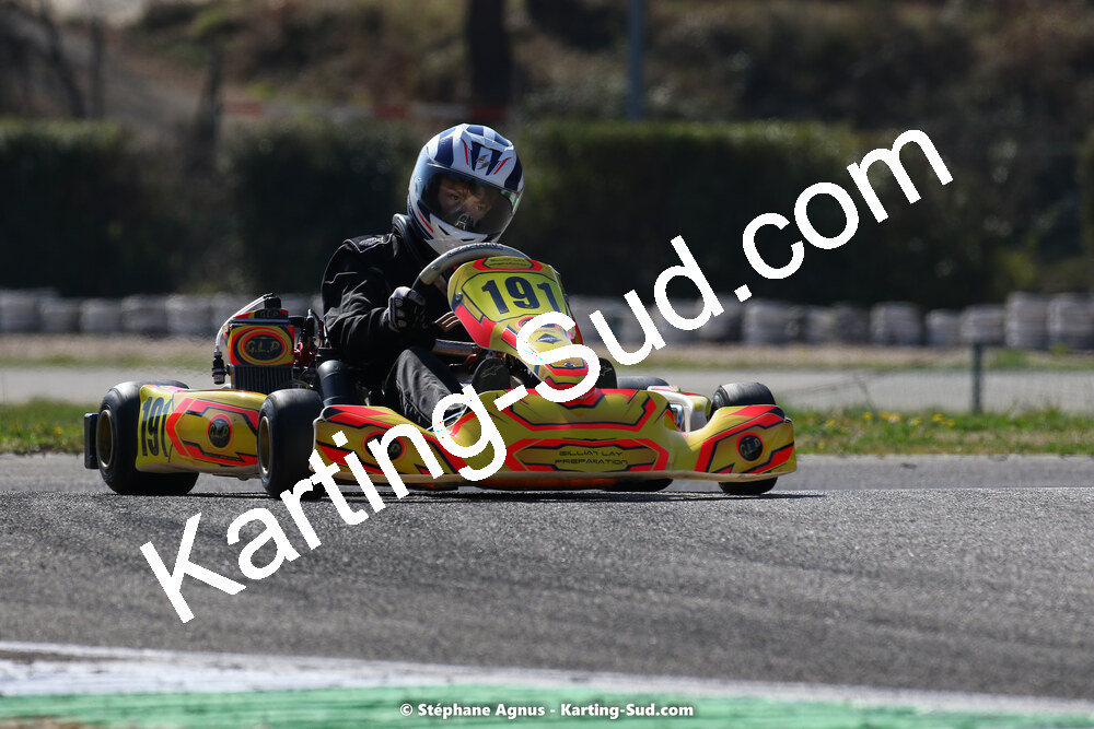 05 & 06/03/2022 : 1ère manche du Championnat du Sud 2022 à Alès (photos Stéphane Agnus) 2022 — karting