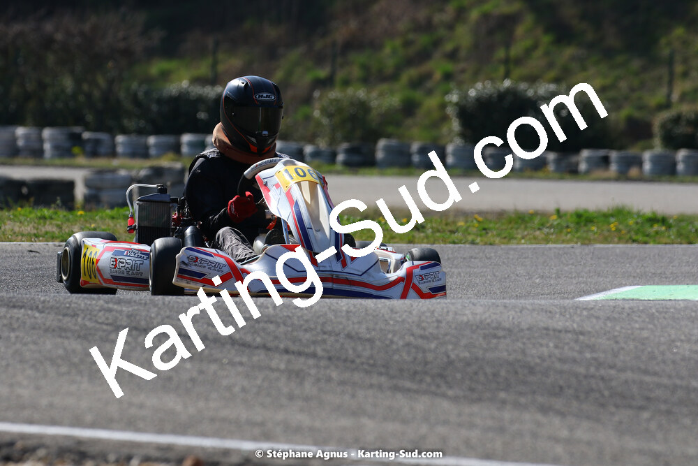05 & 06/03/2022 : 1ère manche du Championnat du Sud 2022 à Alès (photos Stéphane Agnus) 2022 — karting