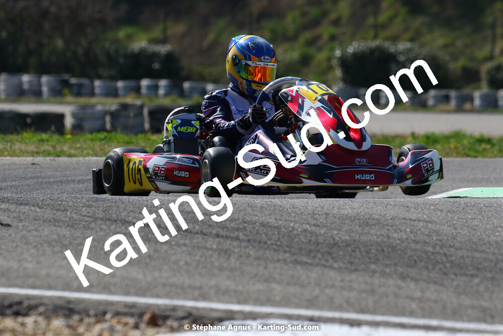 05 & 06/03/2022 : 1ère manche du Championnat du Sud 2022 à Alès (photos Stéphane Agnus) 2022 — karting