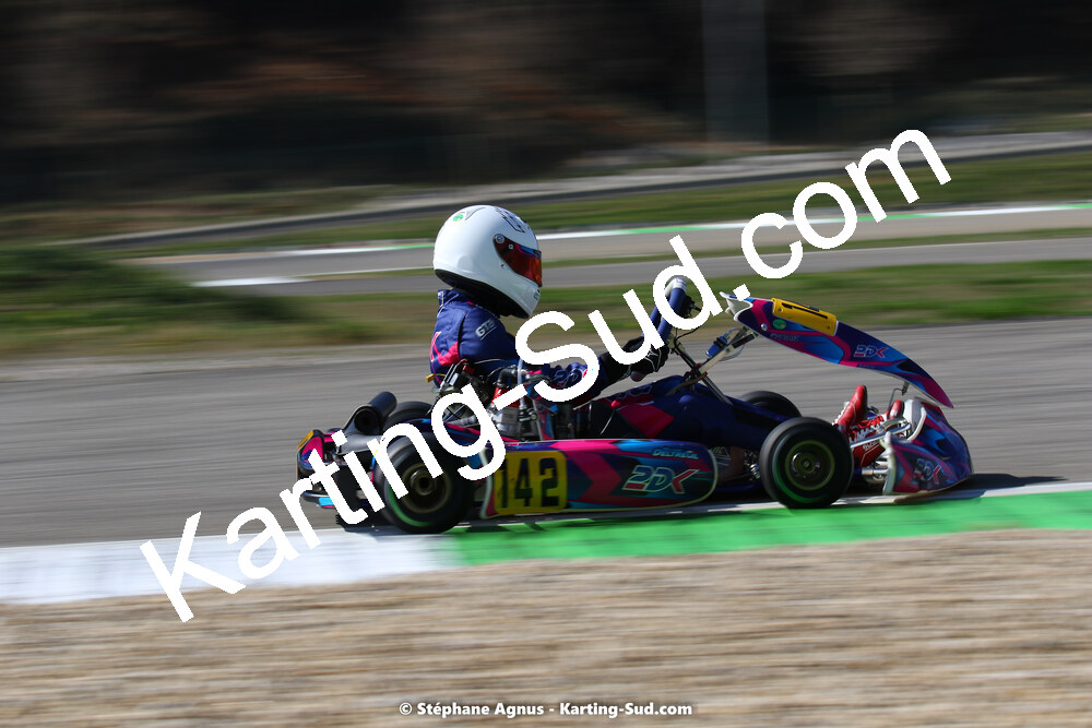 05 & 06/03/2022 : 1ère manche du Championnat du Sud 2022 à Alès (photos Stéphane Agnus) 2022 — karting