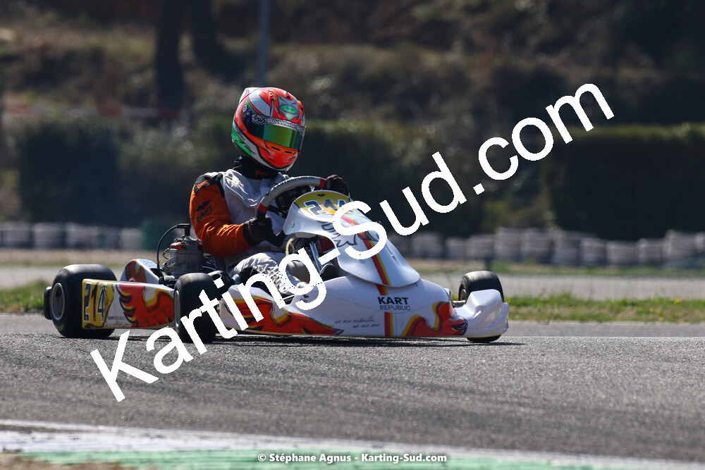 05 & 06/03/2022 : 1ère manche du Championnat du Sud 2022 à Alès (photos Stéphane Agnus) 2022 — karting