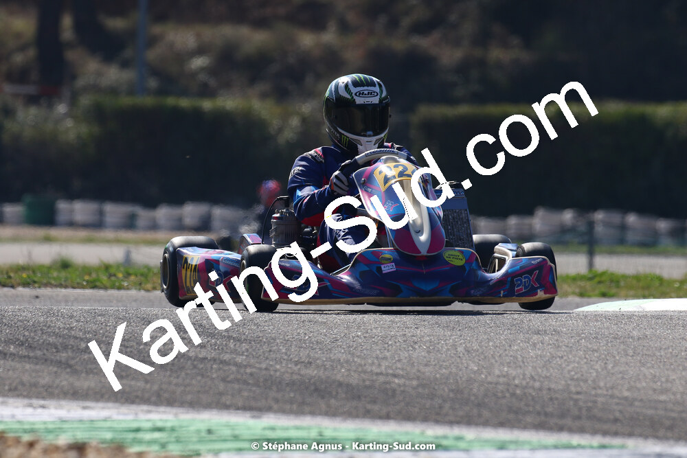 05 & 06/03/2022 : 1ère manche du Championnat du Sud 2022 à Alès (photos Stéphane Agnus) 2022 — karting
