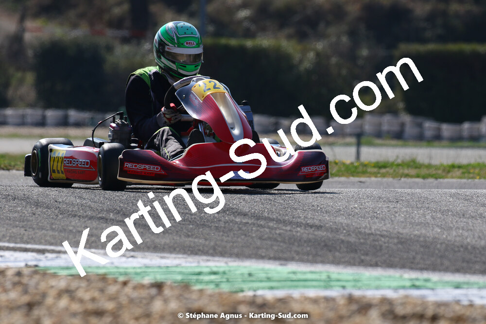 05 & 06/03/2022 : 1ère manche du Championnat du Sud 2022 à Alès (photos Stéphane Agnus) 2022 — karting