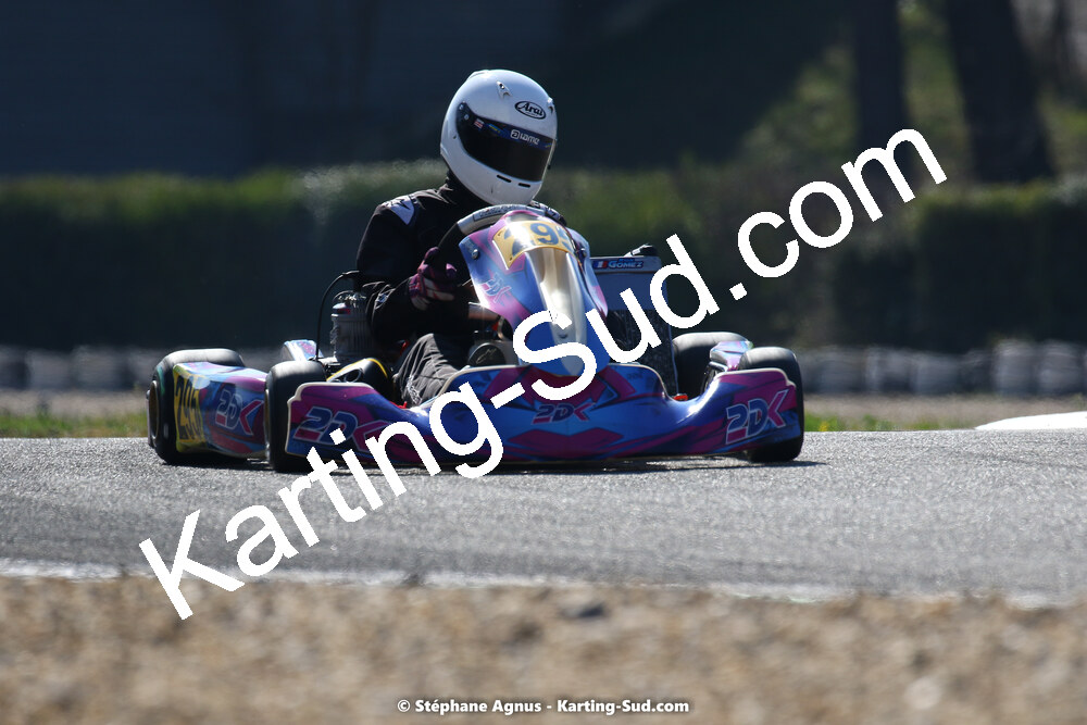 05 & 06/03/2022 : 1ère manche du Championnat du Sud 2022 à Alès (photos Stéphane Agnus) 2022 — karting
