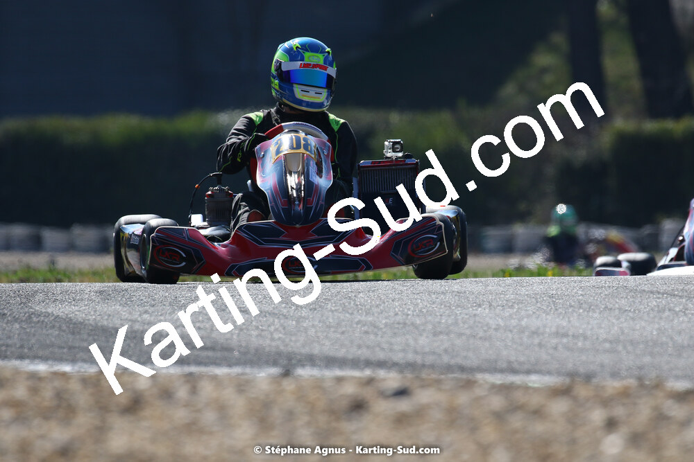 05 & 06/03/2022 : 1ère manche du Championnat du Sud 2022 à Alès (photos Stéphane Agnus) 2022 — karting