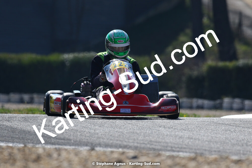05 & 06/03/2022 : 1ère manche du Championnat du Sud 2022 à Alès (photos Stéphane Agnus) 2022 — karting