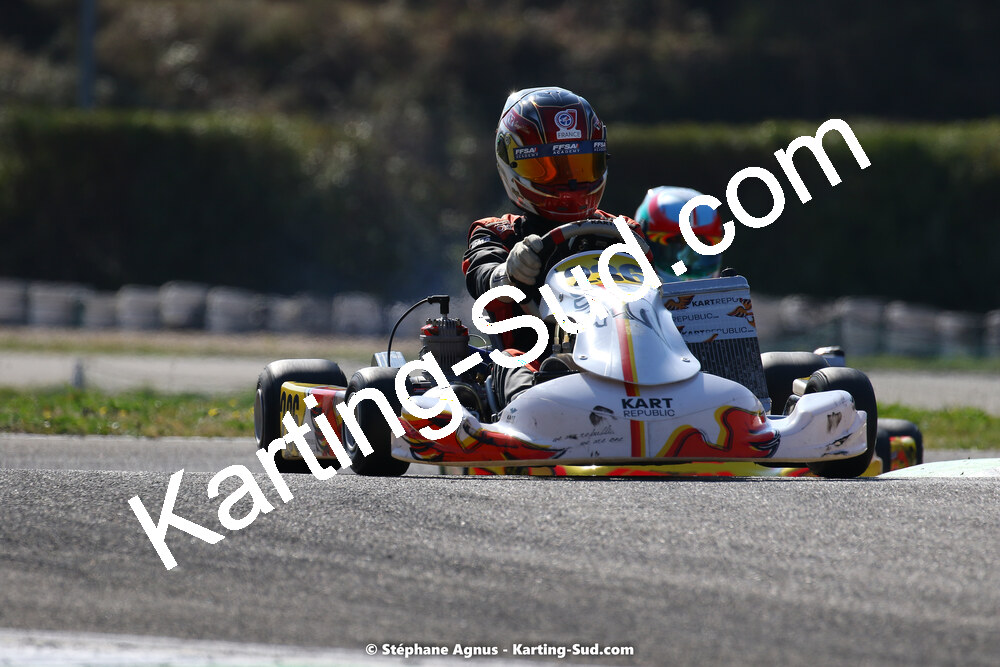 05 & 06/03/2022 : 1ère manche du Championnat du Sud 2022 à Alès (photos Stéphane Agnus) 2022 — karting