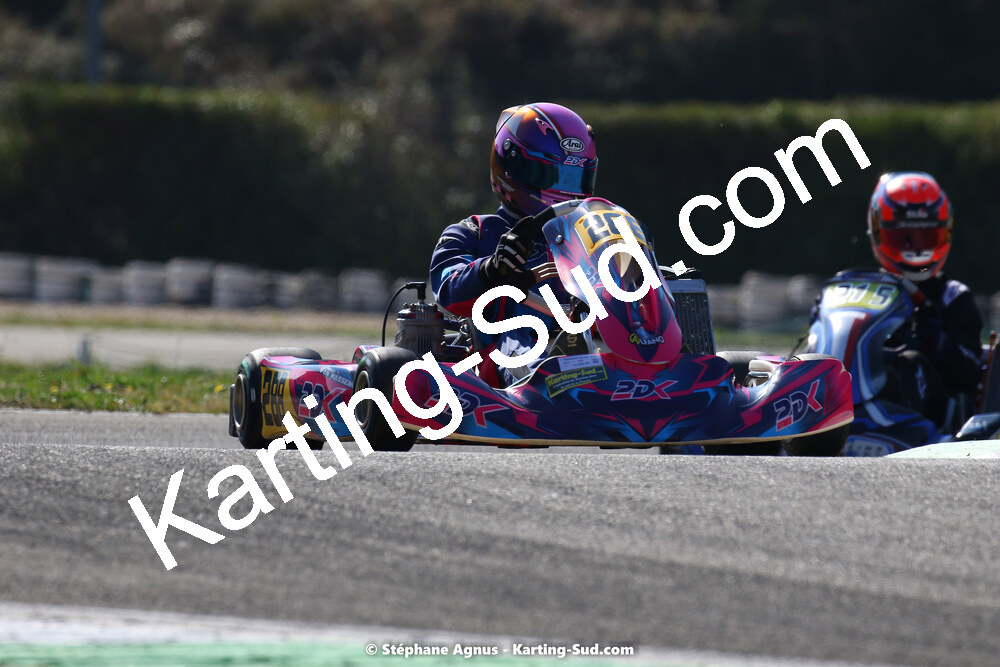 05 & 06/03/2022 : 1ère manche du Championnat du Sud 2022 à Alès (photos Stéphane Agnus) 2022 — karting