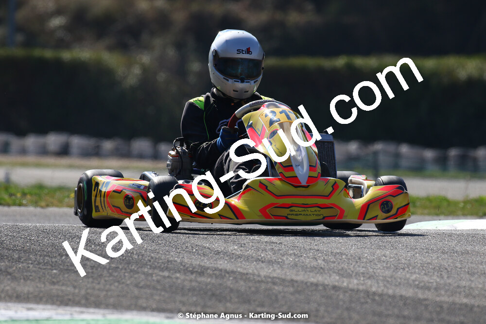 05 & 06/03/2022 : 1ère manche du Championnat du Sud 2022 à Alès (photos Stéphane Agnus) 2022 — karting
