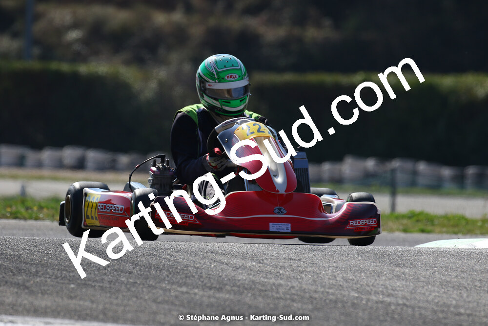 05 & 06/03/2022 : 1ère manche du Championnat du Sud 2022 à Alès (photos Stéphane Agnus) 2022 — karting
