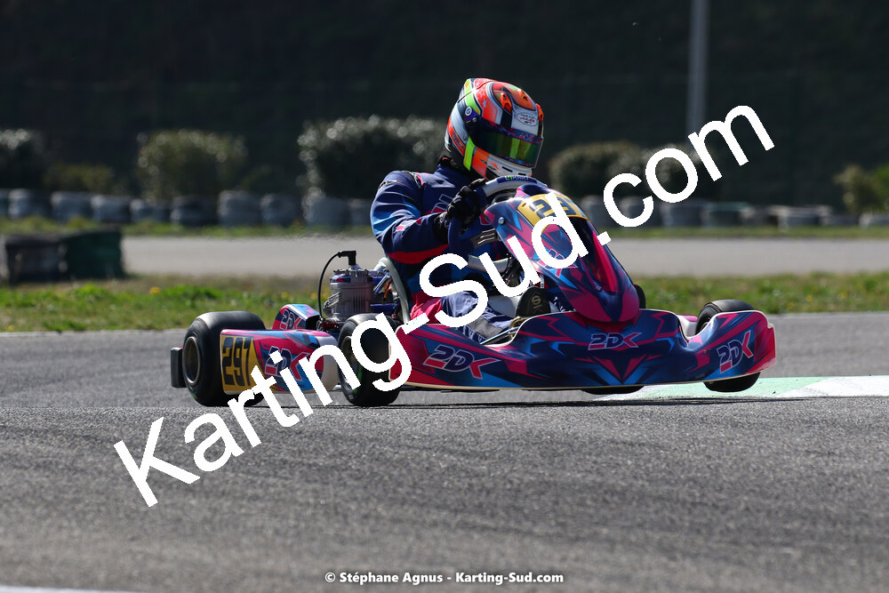 05 & 06/03/2022 : 1ère manche du Championnat du Sud 2022 à Alès (photos Stéphane Agnus) 2022 — karting