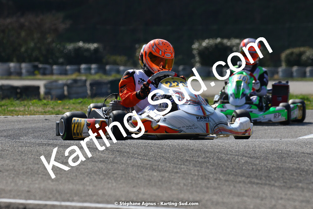 05 & 06/03/2022 : 1ère manche du Championnat du Sud 2022 à Alès (photos Stéphane Agnus) 2022 — karting