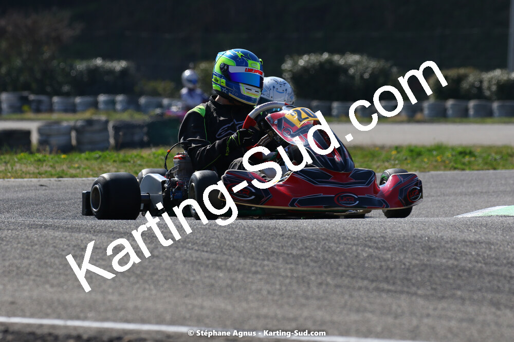 05 & 06/03/2022 : 1ère manche du Championnat du Sud 2022 à Alès (photos Stéphane Agnus) 2022 — karting