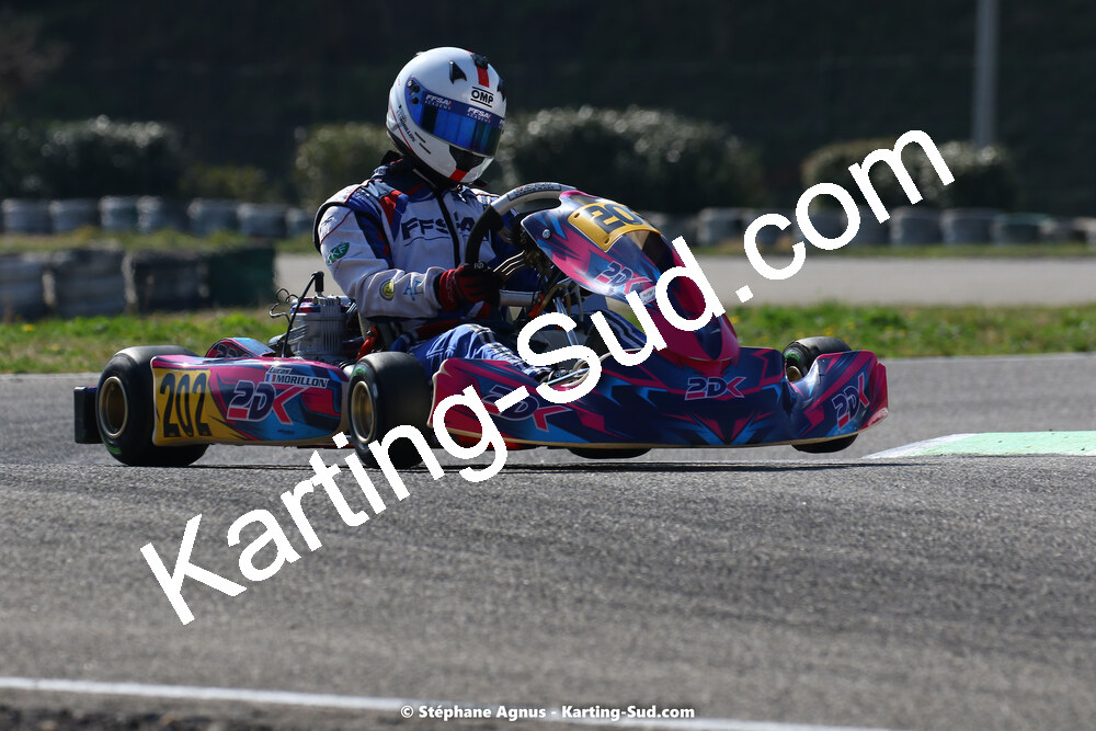 05 & 06/03/2022 : 1ère manche du Championnat du Sud 2022 à Alès (photos Stéphane Agnus) 2022 — karting