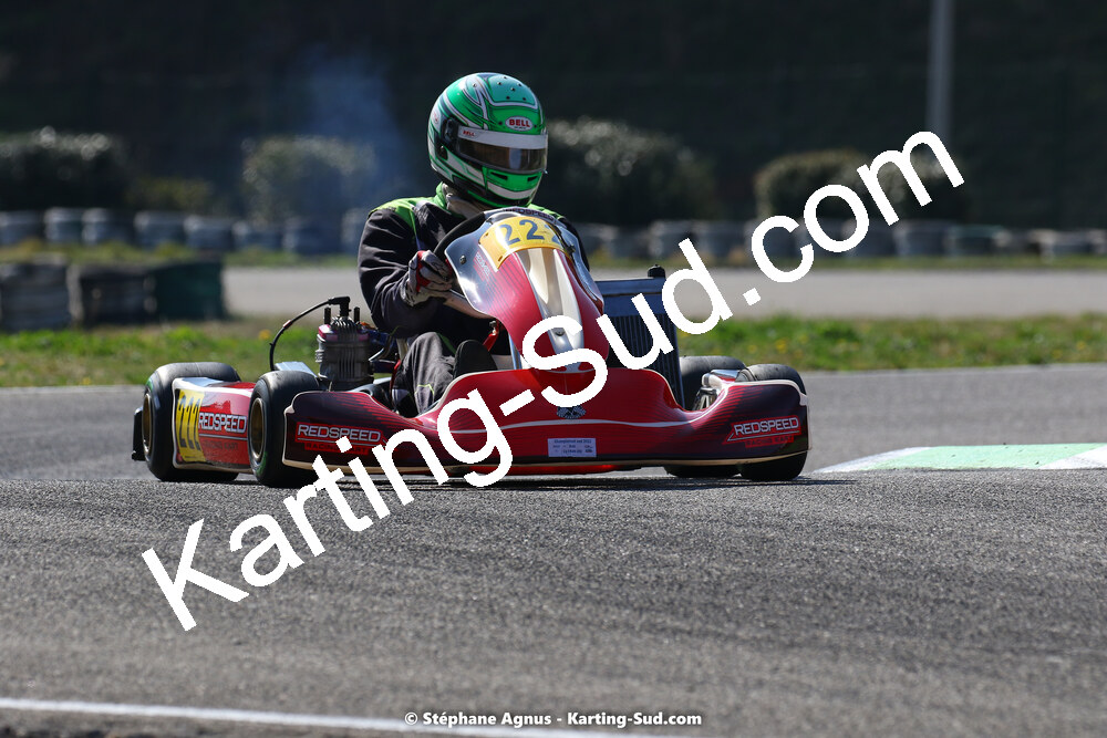 05 & 06/03/2022 : 1ère manche du Championnat du Sud 2022 à Alès (photos Stéphane Agnus) 2022 — karting