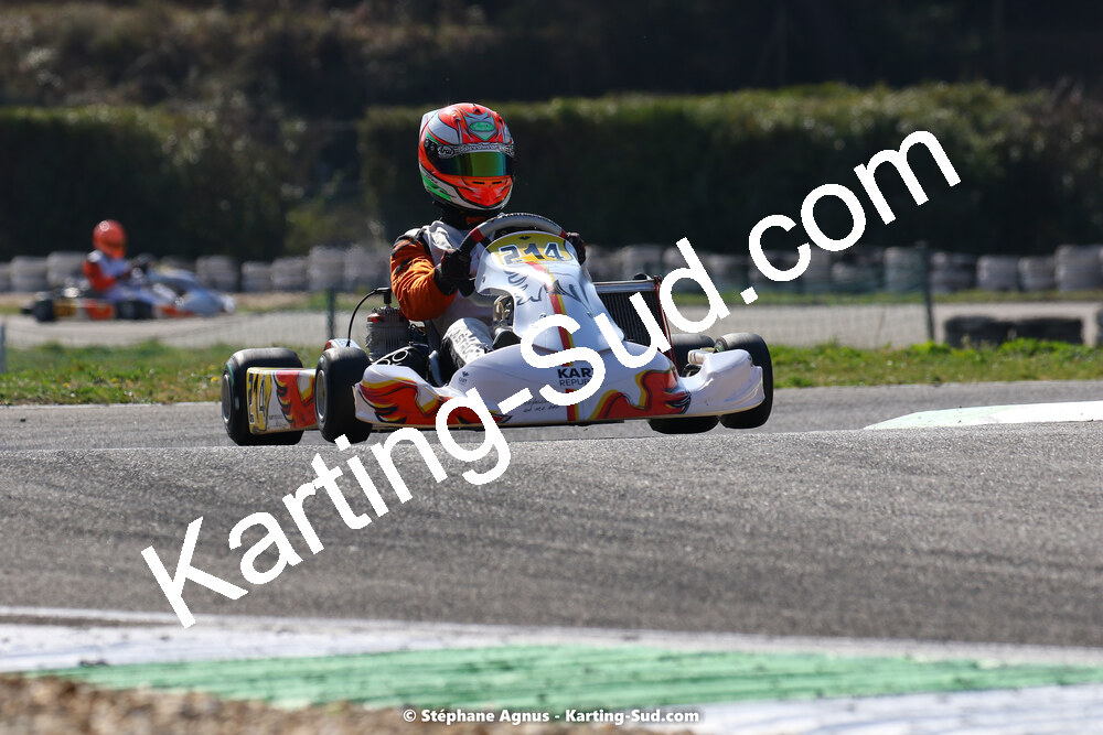 05 & 06/03/2022 : 1ère manche du Championnat du Sud 2022 à Alès (photos Stéphane Agnus) 2022 — karting