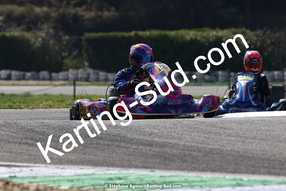 05 & 06/03/2022 : 1ère manche du Championnat du Sud 2022 à Alès (photos Stéphane Agnus) 2022 — karting