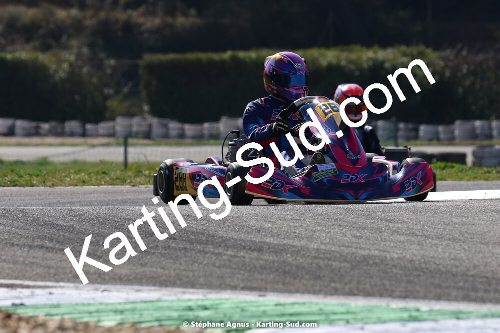 05 & 06/03/2022 : 1ère manche du Championnat du Sud 2022 à Alès (photos Stéphane Agnus) 2022 — karting