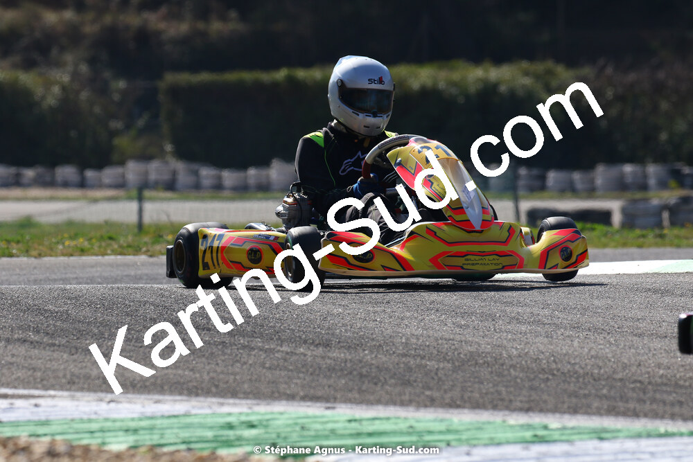 05 & 06/03/2022 : 1ère manche du Championnat du Sud 2022 à Alès (photos Stéphane Agnus) 2022 — karting