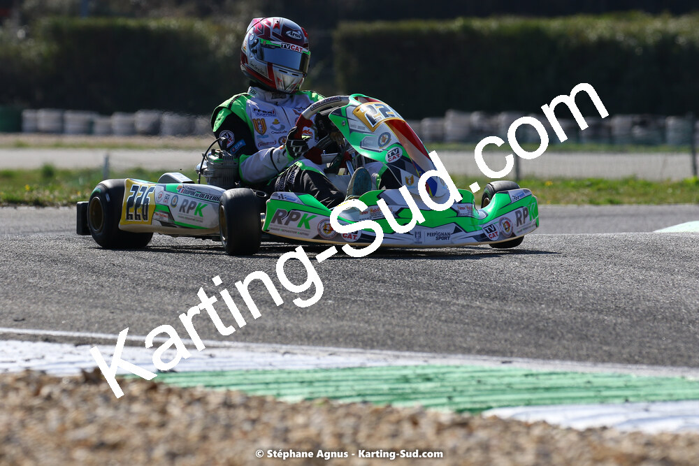 05 & 06/03/2022 : 1ère manche du Championnat du Sud 2022 à Alès (photos Stéphane Agnus) 2022 — karting