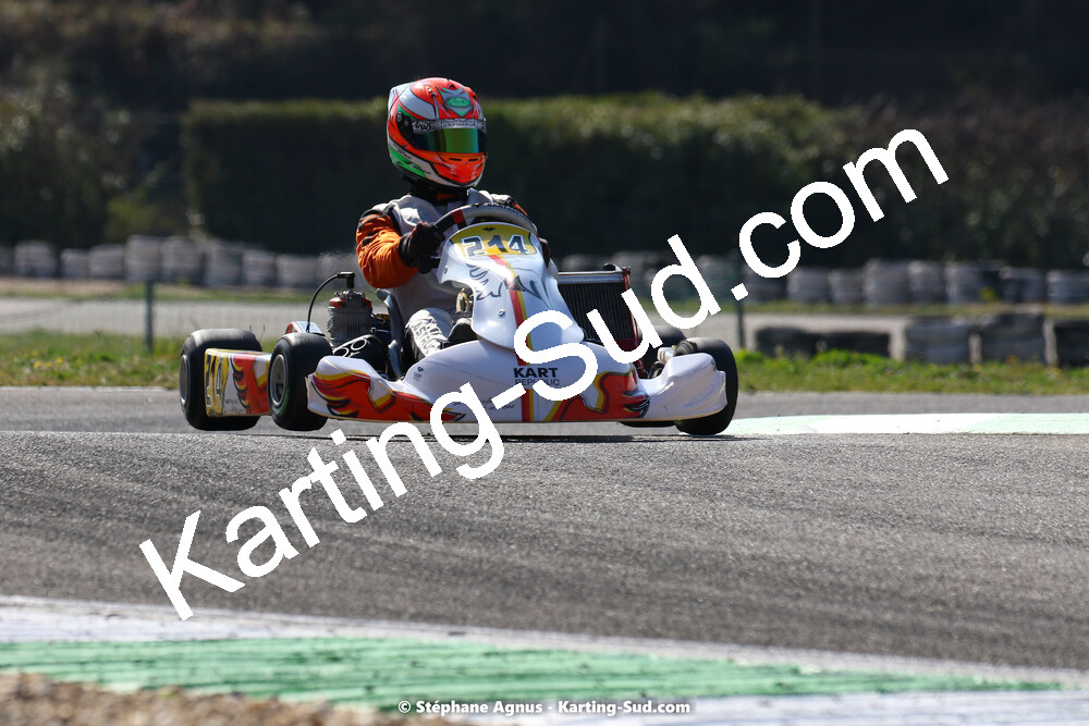 05 & 06/03/2022 : 1ère manche du Championnat du Sud 2022 à Alès (photos Stéphane Agnus) 2022 — karting