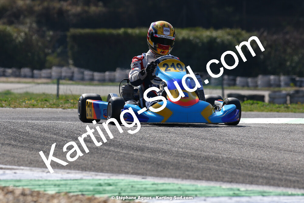 05 & 06/03/2022 : 1ère manche du Championnat du Sud 2022 à Alès (photos Stéphane Agnus) 2022 — karting