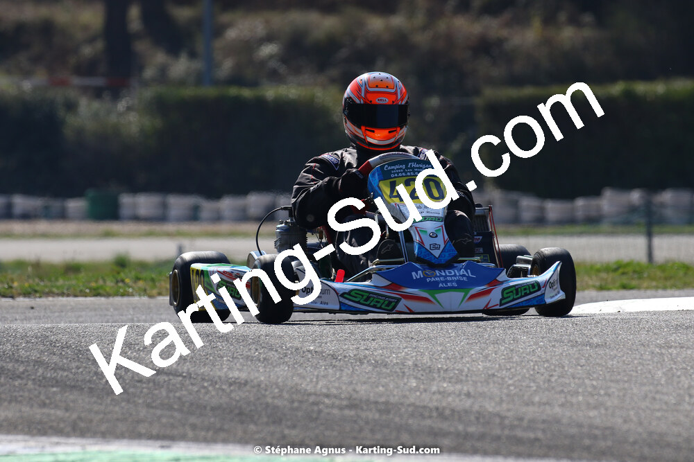 05 & 06/03/2022 : 1ère manche du Championnat du Sud 2022 à Alès (photos Stéphane Agnus) 2022 — karting