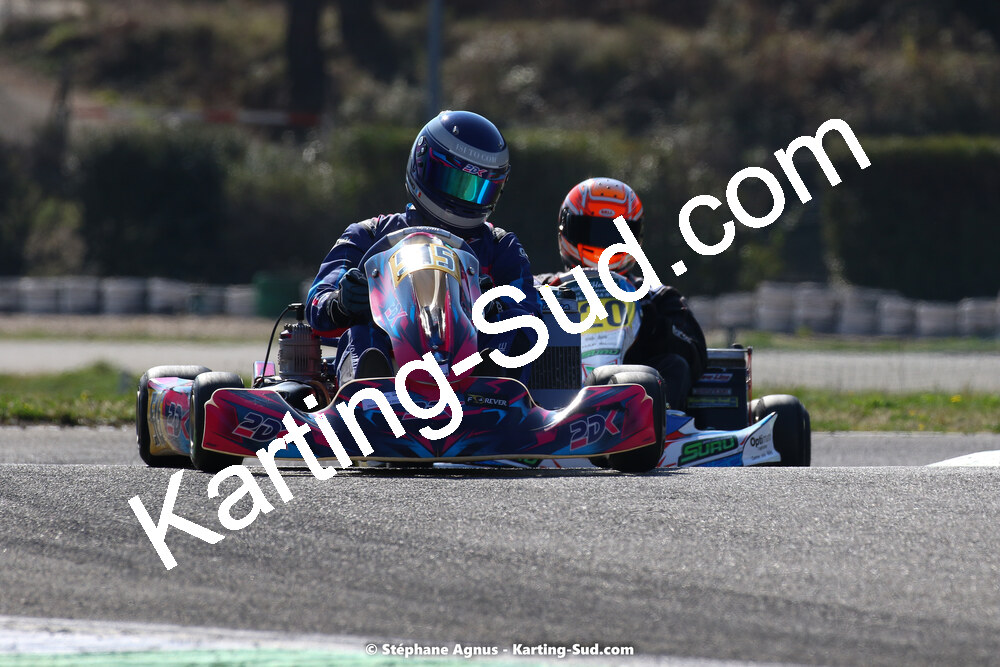 05 & 06/03/2022 : 1ère manche du Championnat du Sud 2022 à Alès (photos Stéphane Agnus) 2022 — karting