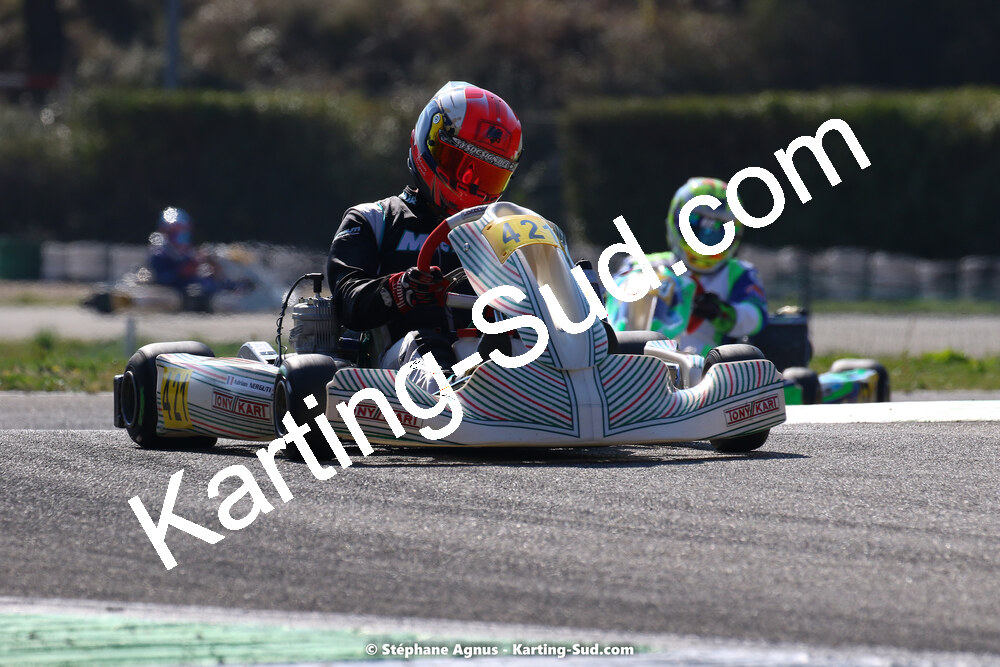 05 & 06/03/2022 : 1ère manche du Championnat du Sud 2022 à Alès (photos Stéphane Agnus) 2022 — karting