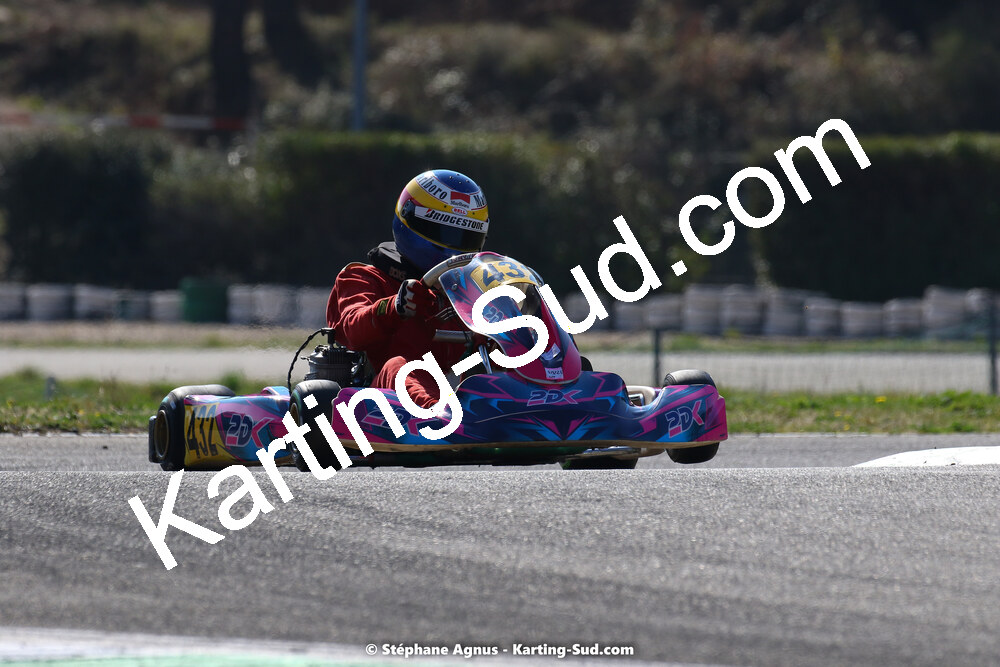 05 & 06/03/2022 : 1ère manche du Championnat du Sud 2022 à Alès (photos Stéphane Agnus) 2022 — karting