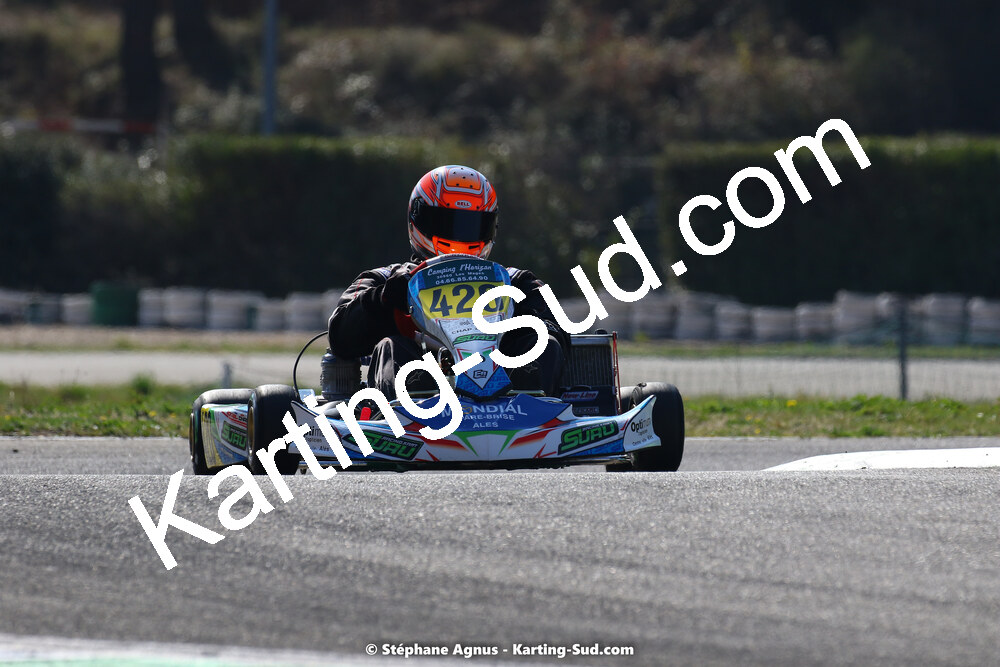 05 & 06/03/2022 : 1ère manche du Championnat du Sud 2022 à Alès (photos Stéphane Agnus) 2022 — karting