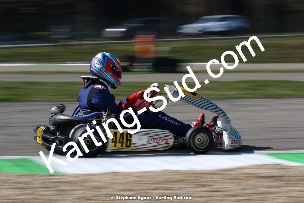 05 & 06/03/2022 : 1ère manche du Championnat du Sud 2022 à Alès (photos Stéphane Agnus) 2022 — karting