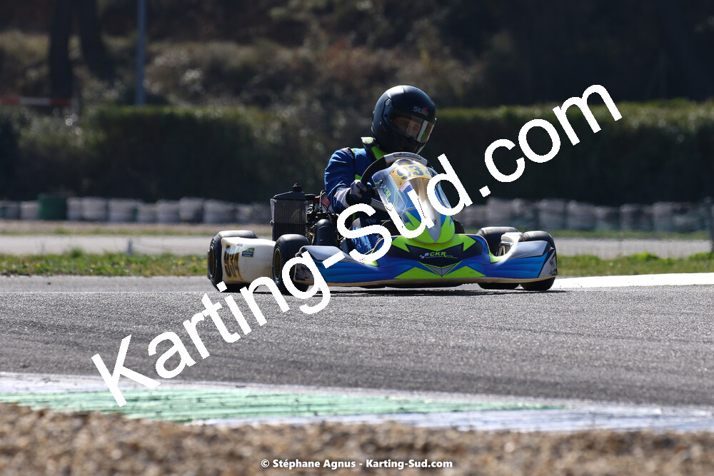 05 & 06/03/2022 : 1ère manche du Championnat du Sud 2022 à Alès (photos Stéphane Agnus) 2022 — karting