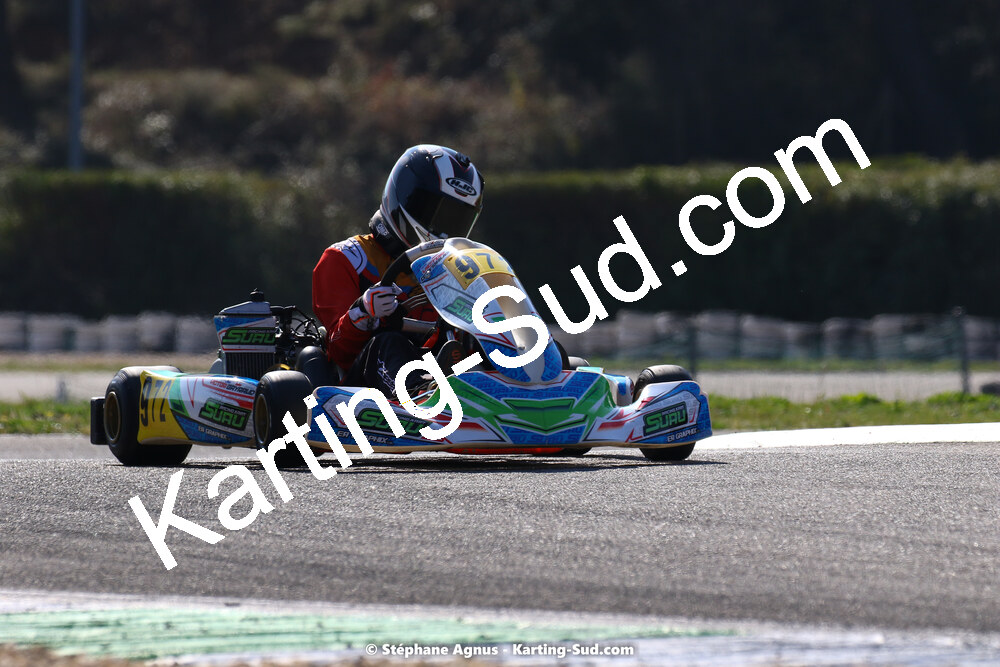 05 & 06/03/2022 : 1ère manche du Championnat du Sud 2022 à Alès (photos Stéphane Agnus) 2022 — karting